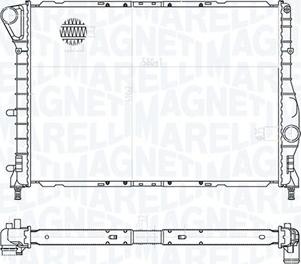 Magneti Marelli 350213177100 - Radiators, Motora dzesēšanas sistēma autodraugiem.lv