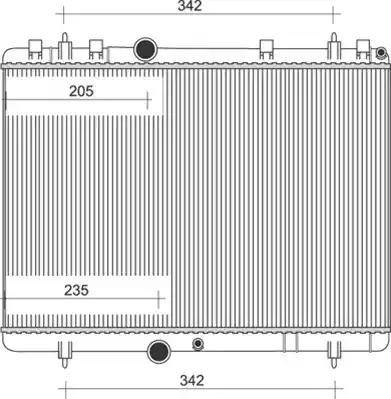 Magneti Marelli 350213880000 - Radiators, Motora dzesēšanas sistēma autodraugiem.lv