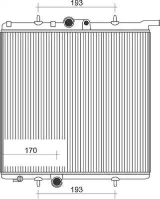 Magneti Marelli 350213874000 - Radiators, Motora dzesēšanas sistēma autodraugiem.lv