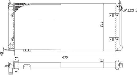 Magneti Marelli 350213272003 - Radiators, Motora dzesēšanas sistēma autodraugiem.lv