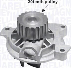 Magneti Marelli 352316171183 - Ūdenssūknis autodraugiem.lv