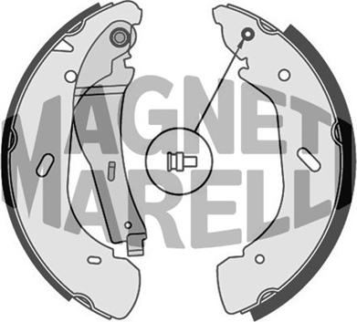 Magneti Marelli 360219198300 - Bremžu loki autodraugiem.lv