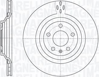 Magneti Marelli 361302040418 - Bremžu diski autodraugiem.lv
