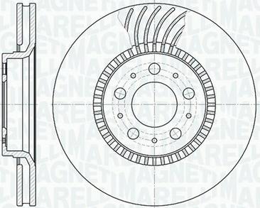 Magneti Marelli 361302040438 - Bremžu diski autodraugiem.lv