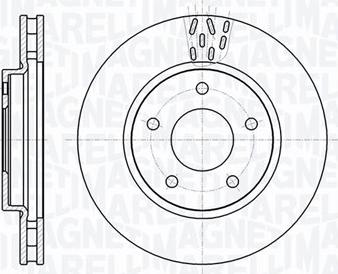 Magneti Marelli 361302040640 - Bremžu diski autodraugiem.lv