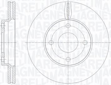 Magneti Marelli 361302040658 - Bremžu diski autodraugiem.lv