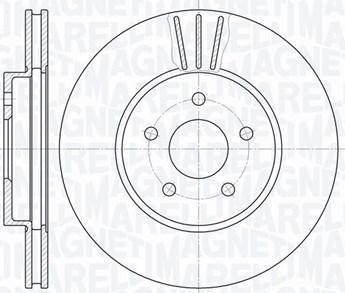 Magneti Marelli 360406026101 - Bremžu diski autodraugiem.lv