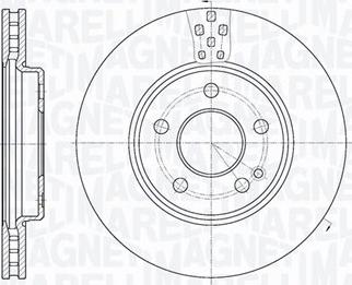 Magneti Marelli 361302040176 - Bremžu diski autodraugiem.lv