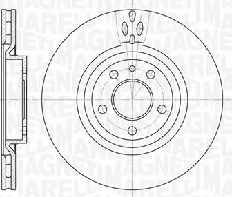 Magneti Marelli 361302040344 - Bremžu diski autodraugiem.lv