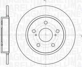 Magneti Marelli 361302040355 - Bremžu diski autodraugiem.lv