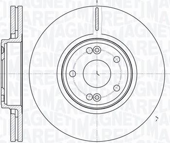 Magneti Marelli 361302040308 - Bremžu diski autodraugiem.lv