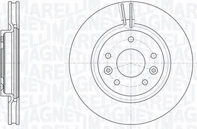 Magneti Marelli 361302040794 - Bremžu diski autodraugiem.lv