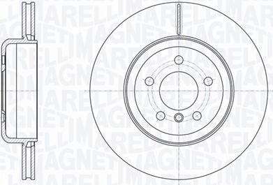 Magneti Marelli 361302040796 - Bremžu diski autodraugiem.lv