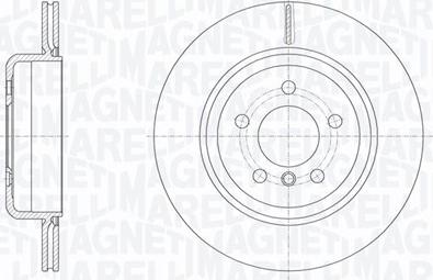 Magneti Marelli 361302040792 - Bremžu diski autodraugiem.lv