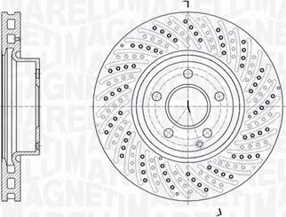 Magneti Marelli 361302040747 - Bremžu diski autodraugiem.lv