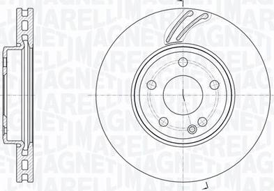 Magneti Marelli 361302040788 - Bremžu diski autodraugiem.lv