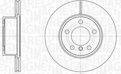 Magneti Marelli 361302040782 - Bremžu diski autodraugiem.lv