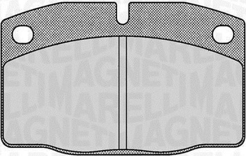 Magneti Marelli 363916060354 - Bremžu uzliku kompl., Disku bremzes autodraugiem.lv