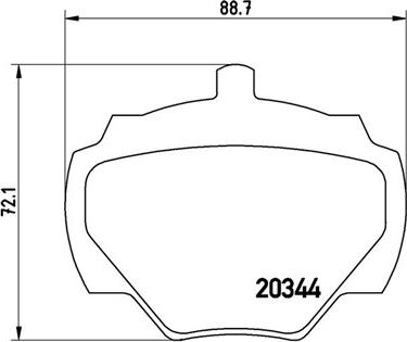 Magneti Marelli 363700444001 - Bremžu uzliku kompl., Disku bremzes autodraugiem.lv