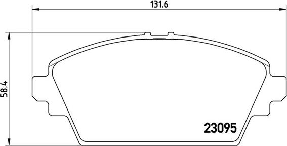 Magneti Marelli 363700456044 - Bremžu uzliku kompl., Disku bremzes autodraugiem.lv