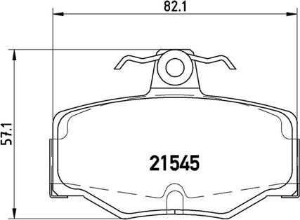 Magneti Marelli 363700456024 - Bremžu uzliku kompl., Disku bremzes autodraugiem.lv