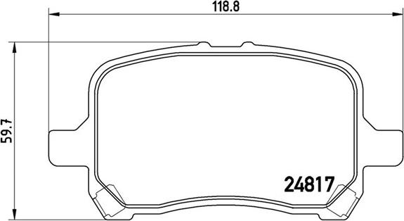 Magneti Marelli 363700410014 - Bremžu uzliku kompl., Disku bremzes autodraugiem.lv