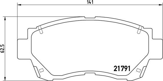 Magneti Marelli 363700483027 - Bremžu uzliku kompl., Disku bremzes autodraugiem.lv