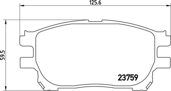 Magneti Marelli 363700483070 - Bremžu uzliku kompl., Disku bremzes autodraugiem.lv