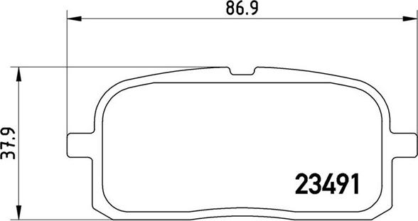 Magneti Marelli 363700483116 - Bremžu uzliku kompl., Disku bremzes autodraugiem.lv