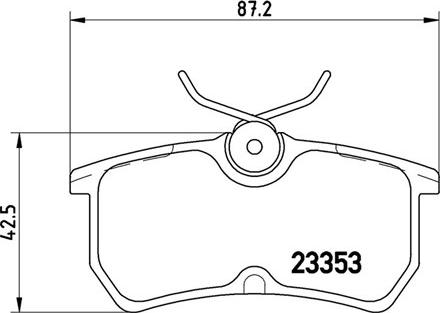 Magneti Marelli 363700424047 - Bremžu uzliku kompl., Disku bremzes autodraugiem.lv