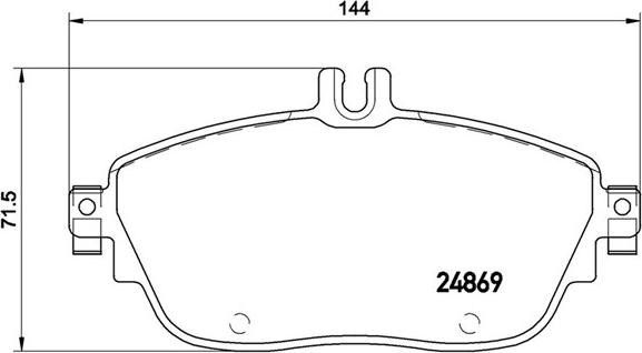 Magneti Marelli 363700550093 - Bremžu uzliku kompl., Disku bremzes autodraugiem.lv