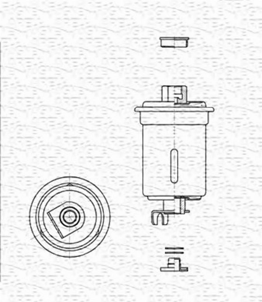 Magneti Marelli 213908908600 - Degvielas filtrs autodraugiem.lv