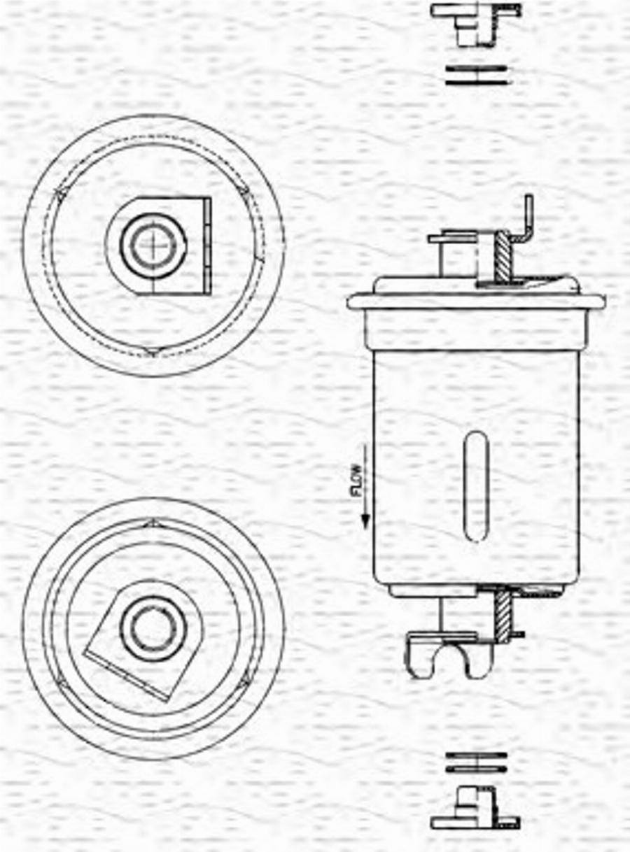 Magneti Marelli 213908907000 - Degvielas filtrs autodraugiem.lv