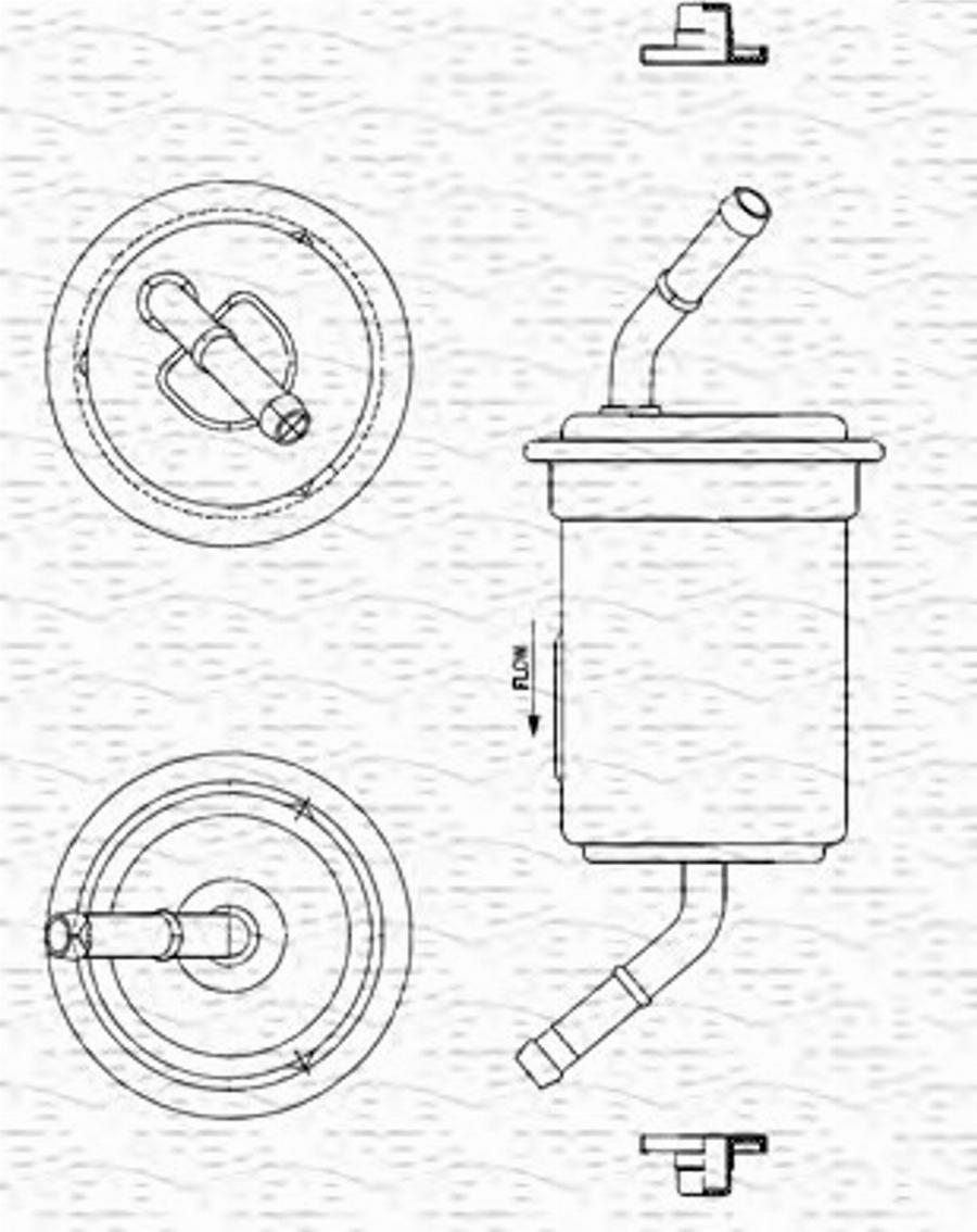 Magneti Marelli 213908907800 - Degvielas filtrs autodraugiem.lv