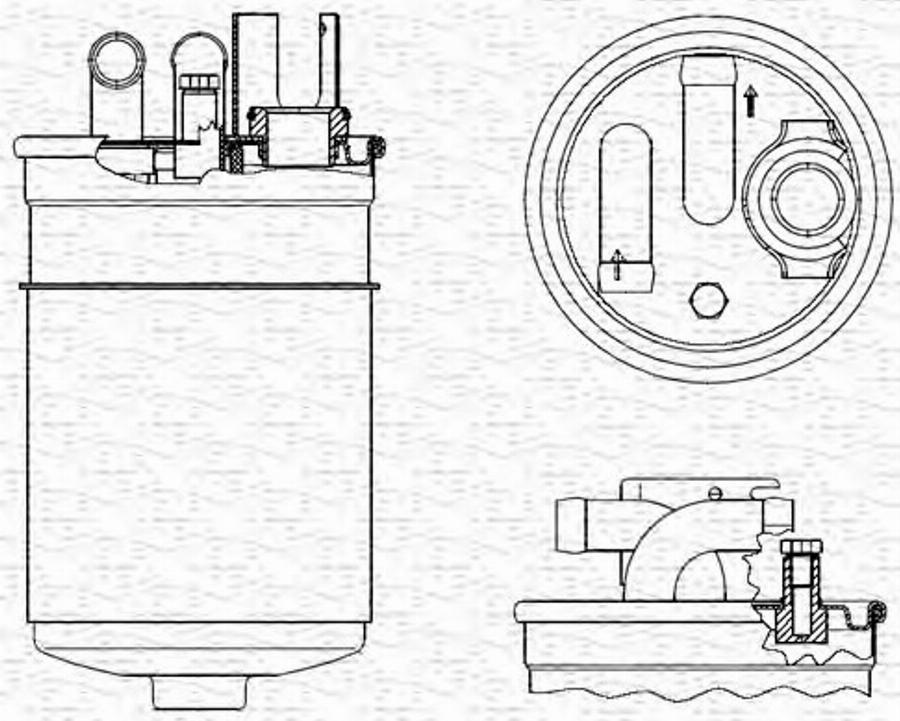 Magneti Marelli 213908549000 - Degvielas filtrs autodraugiem.lv