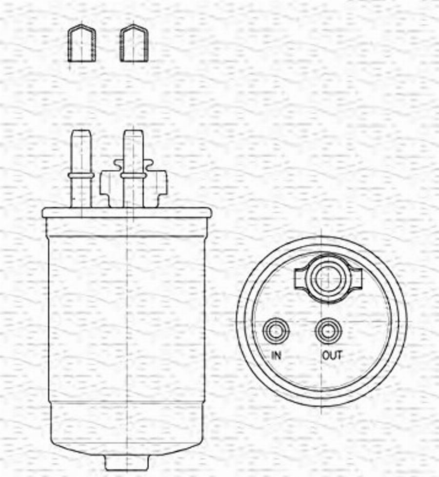 Magneti Marelli 213908552000 - Degvielas filtrs autodraugiem.lv