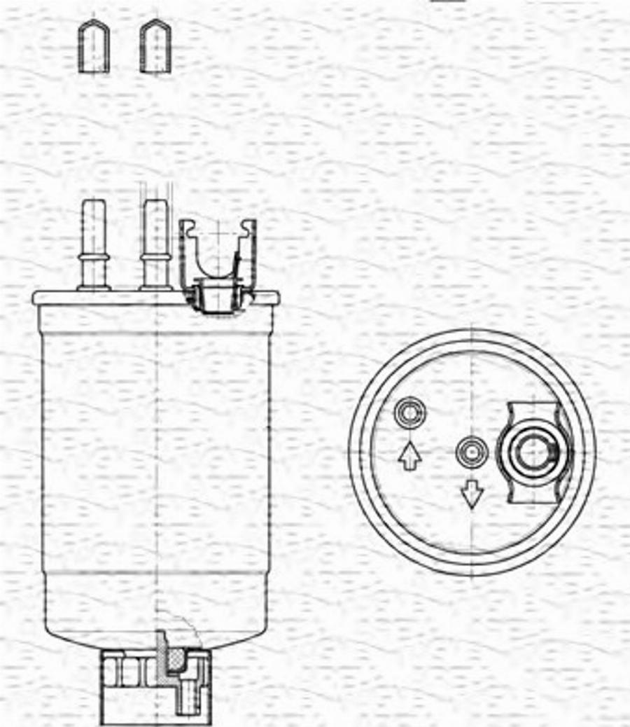 Magneti Marelli 213908557000 - Degvielas filtrs autodraugiem.lv