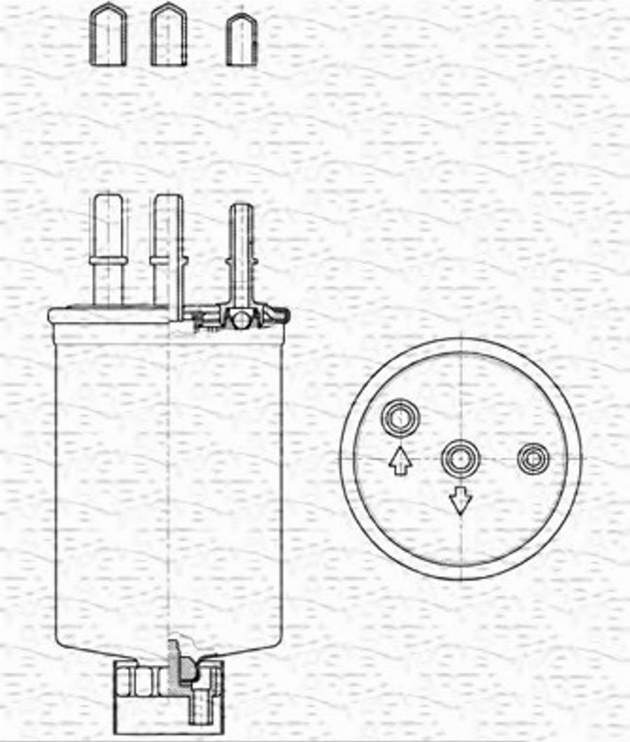 Magneti Marelli 213908566000 - Degvielas filtrs autodraugiem.lv