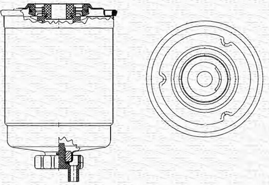 Magneti Marelli 213908567000 - Degvielas filtrs autodraugiem.lv