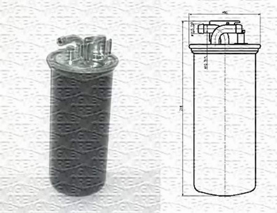 Magneti Marelli 213908584000 - Degvielas filtrs autodraugiem.lv