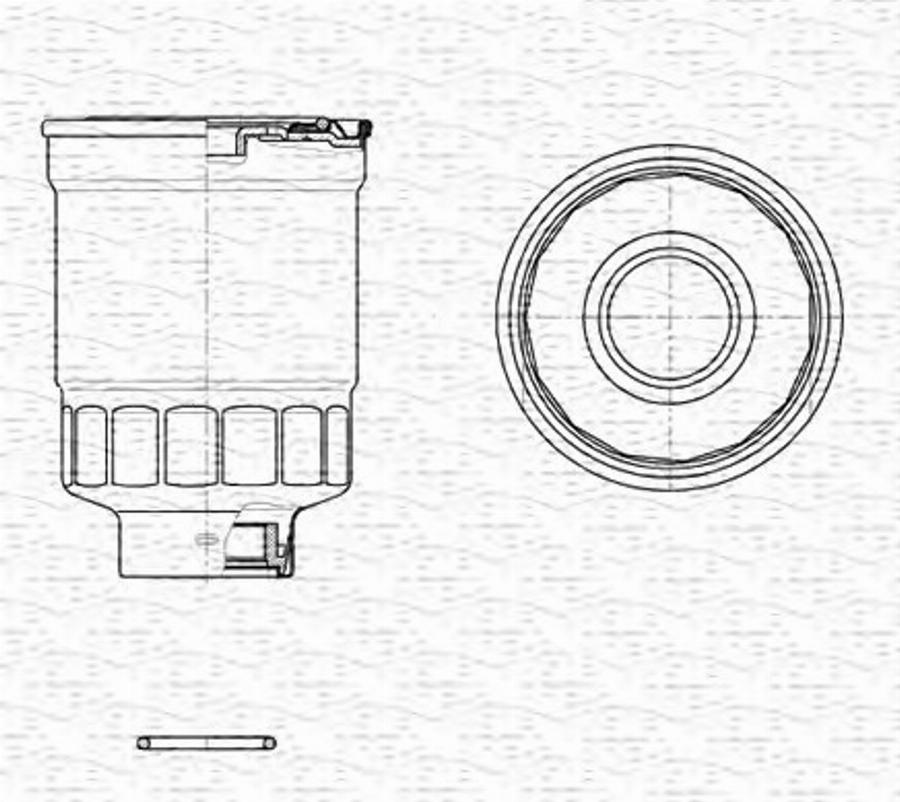 Magneti Marelli 213908526000 - Degvielas filtrs autodraugiem.lv