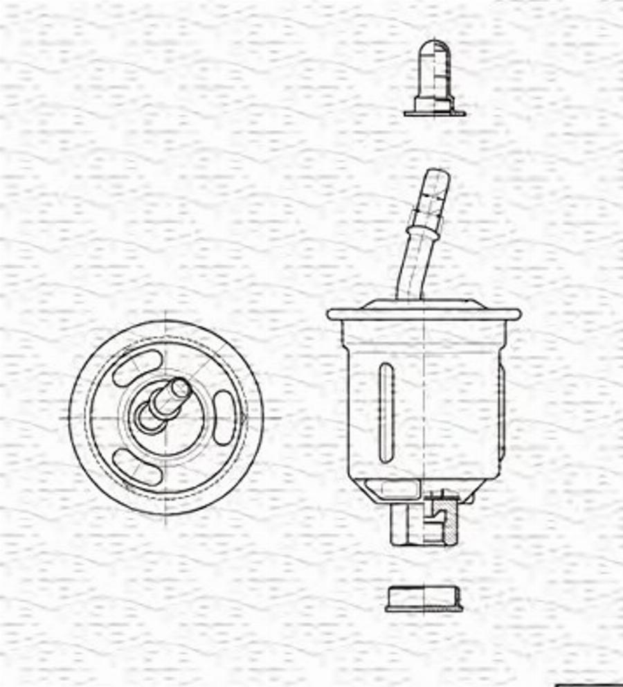 Magneti Marelli 213908306700 - Degvielas filtrs autodraugiem.lv