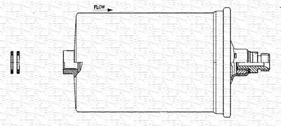 Magneti Marelli 213908202700 - Degvielas filtrs autodraugiem.lv