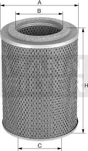 Mann-Filter H 12 105 - Eļļas filtrs autodraugiem.lv