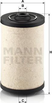 Mann-Filter BFU 900 x - Degvielas filtrs autodraugiem.lv
