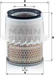 Mann-Filter C 16 148 - Gaisa filtrs autodraugiem.lv
