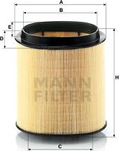 Mann-Filter C 1869 - Gaisa filtrs autodraugiem.lv