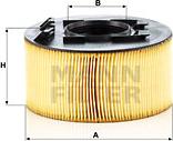 Mann-Filter C 1882 - Gaisa filtrs autodraugiem.lv