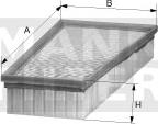 Mann-Filter C 17 021 - Gaisa filtrs autodraugiem.lv