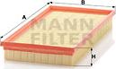 Mann-Filter C 34 100 - Gaisa filtrs autodraugiem.lv